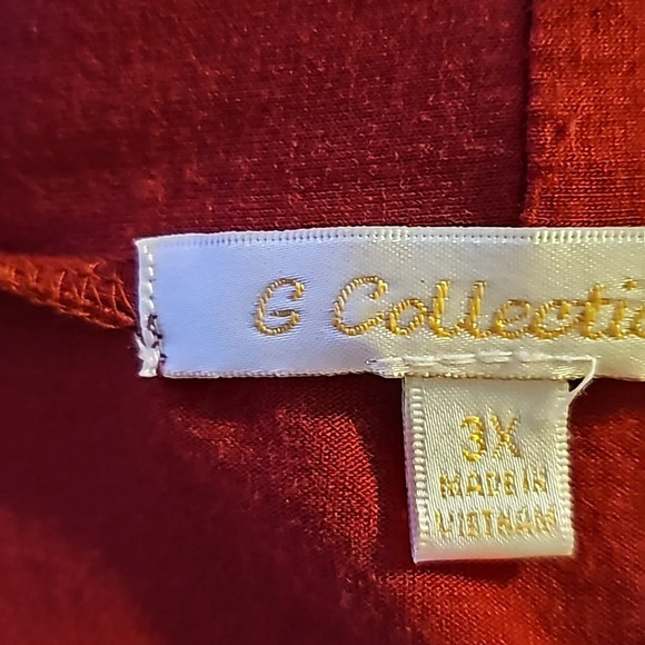 G Collection Wine Color Jacket - Picture 5 of 7